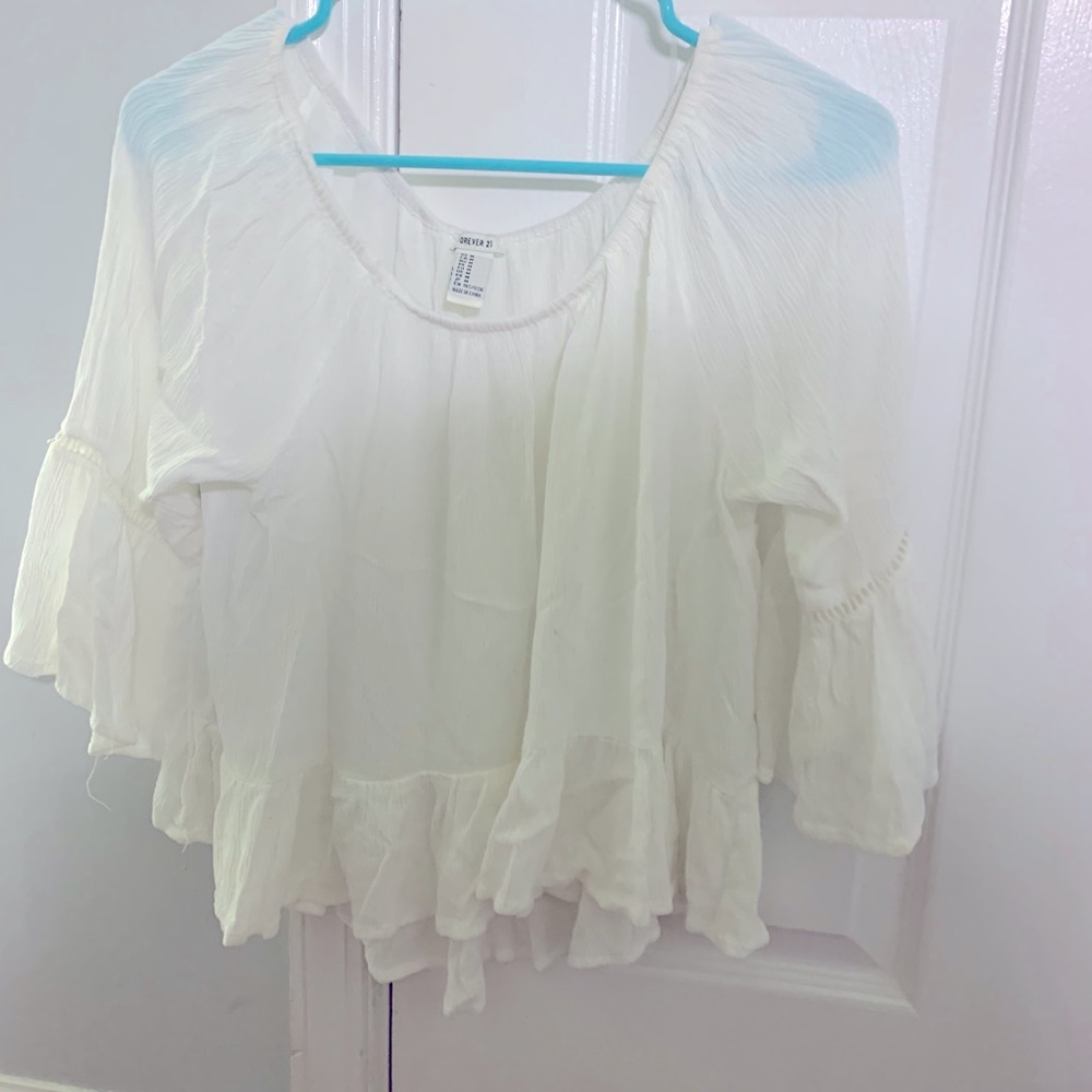 Forever 21 off the shoulder top